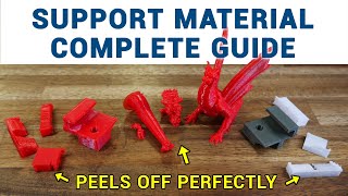 Support material complete guide for 3D printing [upl. by Hanschen487]