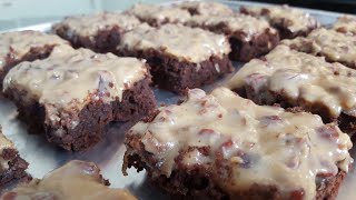 How to make New Orleans Praline Fudge Brownies [upl. by Tallbot]