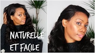 PERRUQUE NATURELLE AVEC CLOSURE FACILE [upl. by Austreng]