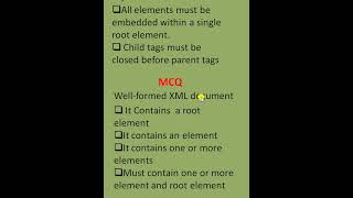 What is WELL FORMED XML Document BCS053 IGNOU TEE [upl. by Dahsraf942]