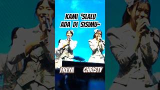 kami slalu ada di sisimu christyjkt48 freyajkt48 tookuniitemo jkt48 fancam [upl. by Aissatsan]