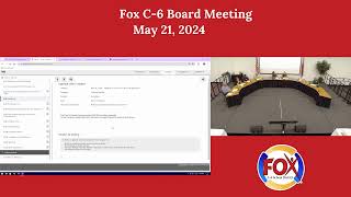 Fox C6 Board Meeting  5212024 [upl. by Sankaran804]