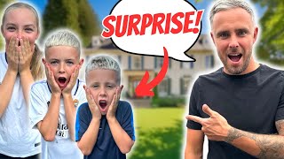 WE GIVE THE KIDS THE BIGGEST SURPRISE EVER EMOTIONAL [upl. by Manton]