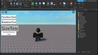 tween size and position test roblox studio [upl. by Remington387]