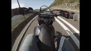 KTM SMC 690 GoPro Hero 3 Akrapovic  Quick Ride [upl. by Garcon70]