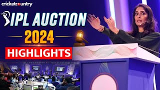 IPL Auction 2024 Live Watch live auction updates from Dubai  Highest Bid amp Unsold Players [upl. by Llerret]