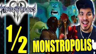 KH3 Movie Reaction Monstropolis Highlights [upl. by Noemys]