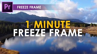 Cara Mudah Membuat Freeze Frame Di Adobe Premiere Pro [upl. by Adkins420]