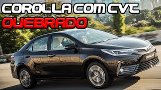 Cuidados com o câmbio do Corolla CVT [upl. by Pentheas]