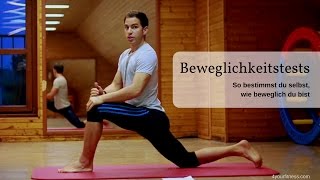 Beweglichkeitstest So bestimmst du selbst wie beweglich du bist [upl. by Sabian295]