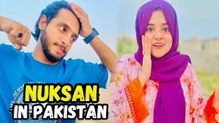 Nuksan Ho Gaya Sab Saman Ka  Pakistan Main Life Kesi Hai  Pyari Maryam [upl. by Chaffee]