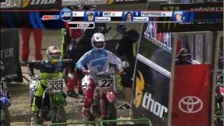 2012 AMA 450 Supercross Oakland Round 4 [upl. by Nylcsoj]