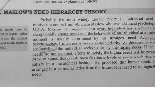 Maslows Need Hierarchy Theory of Motivation in hindi  Maslows Hierarchy Of Need [upl. by Oner]