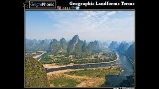 Geographic Landform Terms Quiz [upl. by Yrellih504]