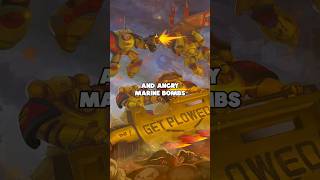 Angry Marines EXPLAINED in 60 Seconds warhammer warhammer40k lore explained [upl. by Rabi33]