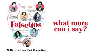 What More Can I Say — Falsettos Lyric Video 2016BC [upl. by Holly]