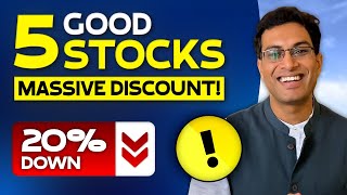 5 Beaten Down But GREAT Stocks with 100 upside potential  Akshat Shrivastava [upl. by Lasser]