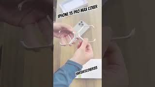 iPhone 15 pro max cover shortsytshorts shortsfeed relatable smartphone youtubeshorts [upl. by Asertal]