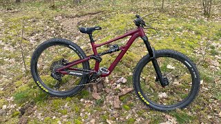 Specialized status 140 slopeduro custom bike check sramaxs 50to01 [upl. by Nowd]