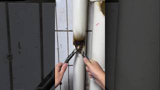 How to fix a burnt pipe 😱 shortsfeed viralvideo viralshort [upl. by Anitsirc]