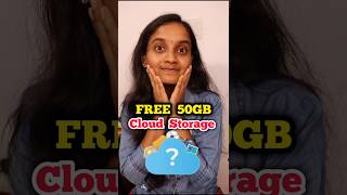 Free cloud storage✅ privacymatters privacy cloudstorage shortvideo storage tamilshorts shorts [upl. by Strain559]