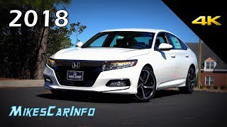 2018 Honda Accord Touring InDepth Review  Inside amp Out [upl. by Janek986]