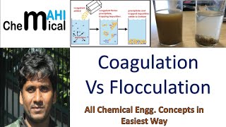 Coagulation vs FlocculationChemicalMahi [upl. by Niall]