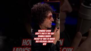 WTF Howard Stern is the guy Kamala Harris picked to represent her campaign 2024 news funny [upl. by Stanford]