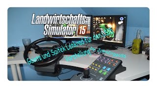 Unboxing LS15 Lenkrad von Giants und Saitek [upl. by Merce657]