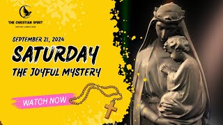 Today Rosary Saturday Joyful Mystery of the Rosary Sep 21 2024 holyrosary holyrosarytoday [upl. by Vange]