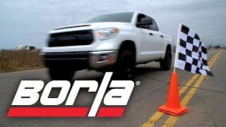 Borla Exhaust for 20142021 Toyota Tundra 46L  57L Exhaust System Sounds [upl. by Livvyy]