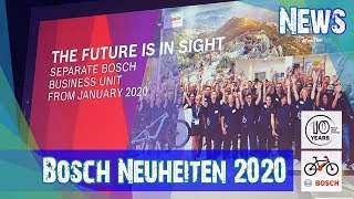 Bosch Ebike 2020  Neuheiten Präsentation Stuttgart [upl. by Anesor]