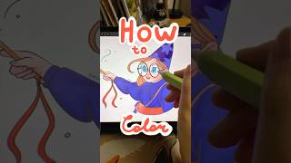 How to color in procreate art love wipartwork arttips drawing shortsfeed [upl. by Aldas]