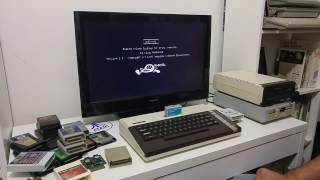 Ultimate Cartridge for the Atari 800 XL XE Demo [upl. by Moll]