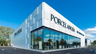 Design trip at the Porcelanosa Showroom in Reading UK [upl. by Alinoel]