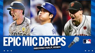 Shohei Ohtani Fernando Tatis Jr Jackson Merrill Blake Snell and other EPIC MIC DROP MOMENTS [upl. by Ellimac]