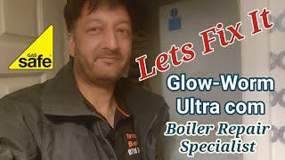 GlowWorm Ultra com central heating is working but tap hot water isnt Birmingham boiler repair [upl. by Triny476]