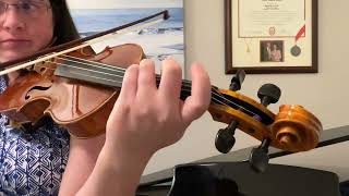 Kingsbridge March  Violin 1 Practice Part [upl. by Blanca]