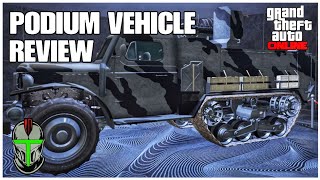 GTA Online Podium Vehicle Review HalfTrack [upl. by Ferde]