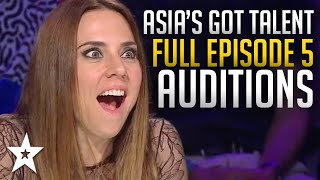 Asias Got Talent Full Episode Auditions Season 1 Episode 5 Mel C David Foster Anggun Vanness Wu [upl. by Pettifer775]