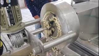 no1 macroni pasta vermicelli penne pasta making machine manufacturers Growmax international Noida [upl. by Anaerdna514]