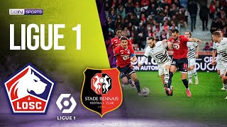 Lille vs Stade Rennes  LIGUE 1 Highlights  031024  beIN SPORTS USA [upl. by Eus]