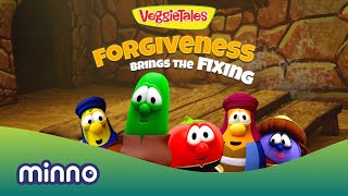 quotThe Forgiveness Songquot from VeggieTales on MinnoKids [upl. by Anatolio278]