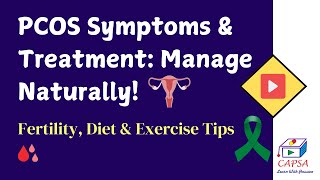 PCOS Uncovered Fertility Treatment Diet and Exercise [upl. by Sidalg]