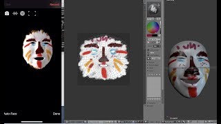 DEMO  Face Maker AR MUTE [upl. by Fayre993]