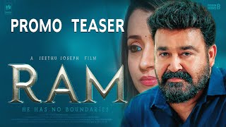 RAM  Promo TEASER  Mohanlal  Jeethu Joseph  Trisha  Indrajith Sukumaran  Forcut Trailer [upl. by Bevers]