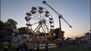 Ringwood Carnival Funfair Walkthrough Part One September 2024 funfair future4fairgrounds [upl. by Volnak]