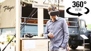 Planzer VIRTUAL REALITY Lagerlogistik in Villmergen 360°Video [upl. by Einnoc]