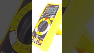 ￼Multimeter Digital ManualRanging 600V ACDC Voltage Tester Tests Batteries Current Resistance [upl. by Brendan]