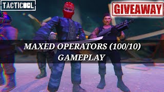 Tacticool EPIC GAMES  MAXED OPERATORS 10010 SYNDROME  CHARON  OWEN GAMEPLAY  GOLD GIVEAWAY [upl. by Digirb20]